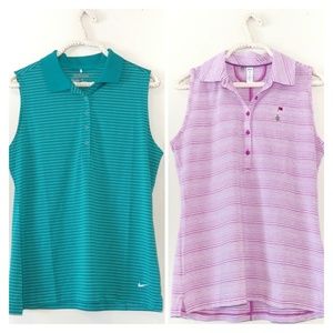 Nike and Under Armour | Sleeveless Golf Tops